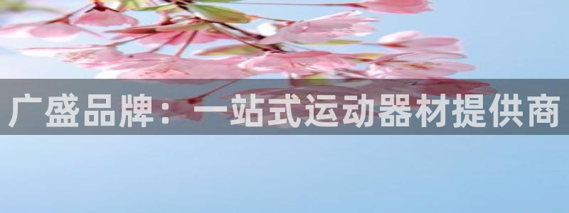fb体育集团：广盛品牌：一站式运动器材提供商